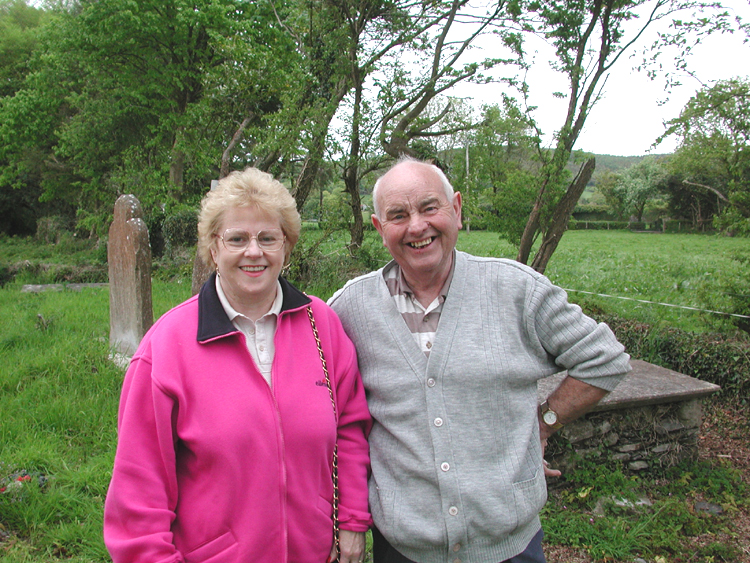 Maura and Tommy Bradfield in old Murragh Cemetery.jpg 520.2K